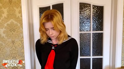 学校教育の悪い女子校生に義父が過酷なお仕置き~お仕置きと口淫